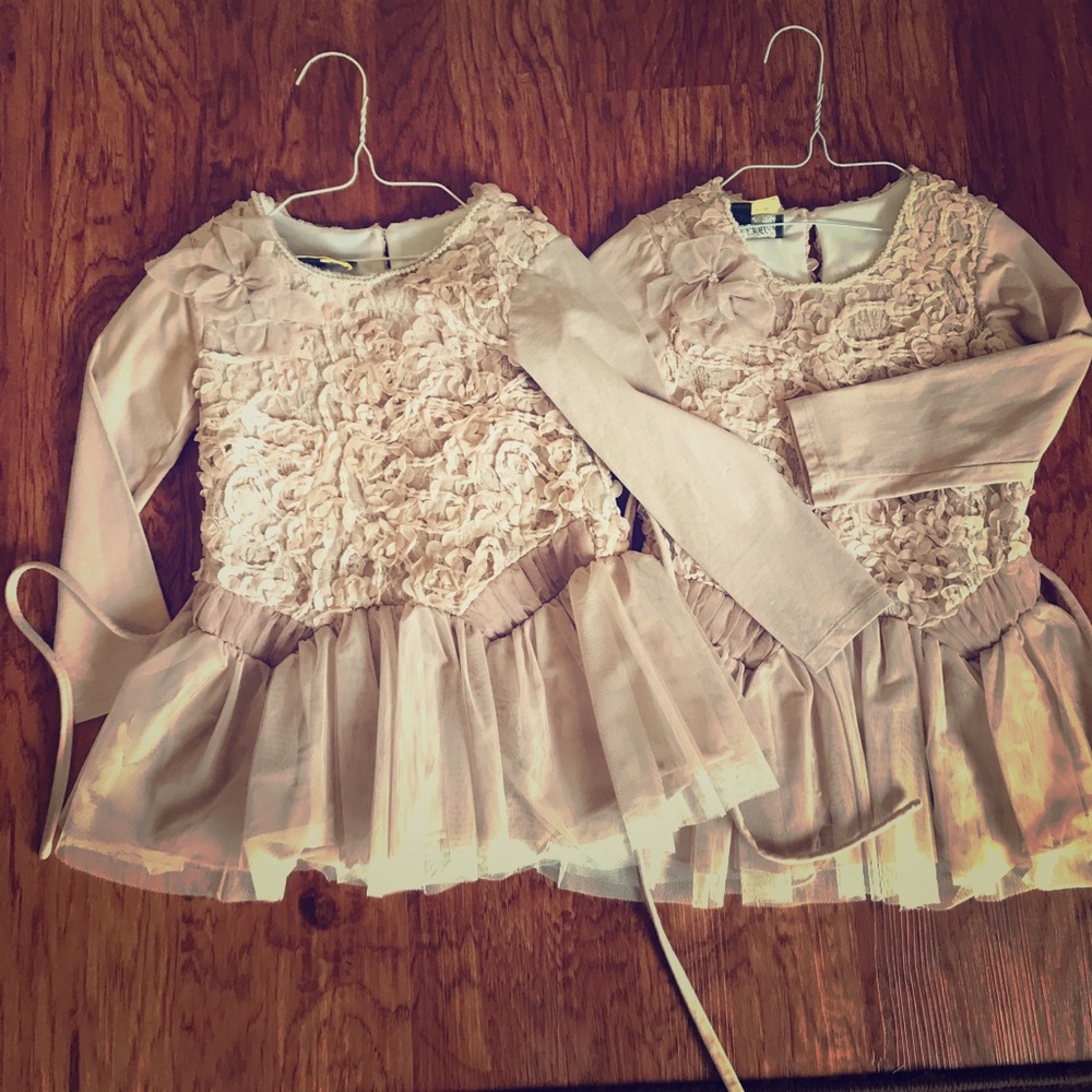 Pretty Lace and pearl tunics by Isobella and Chloe