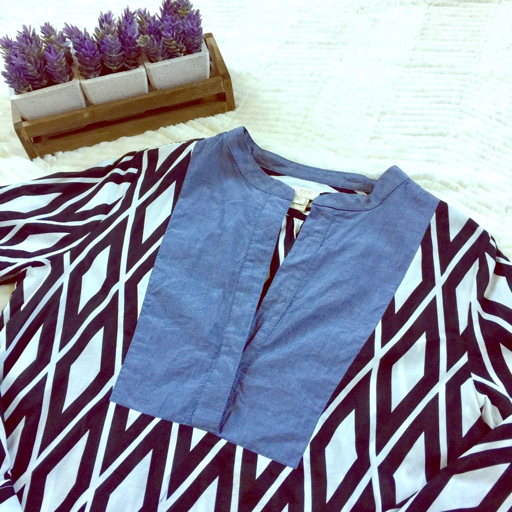J. Crew Patterned Tunic