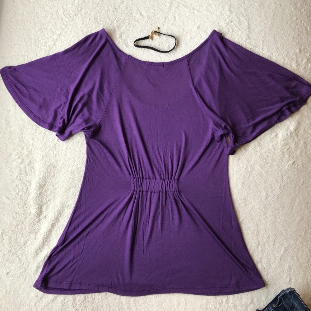 PURPLE TOP - Picture 2 of 4