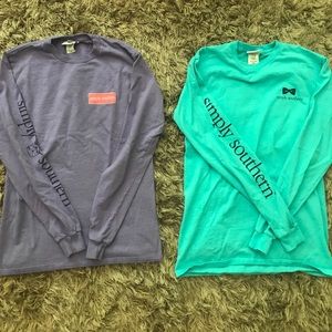 2 SIMPLY SOUTHERN tshirts!! Bundle deal