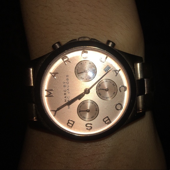 Rose Gold Marc Jacobs Watch
