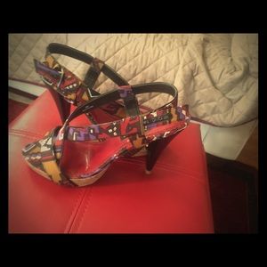 Heeled sandals