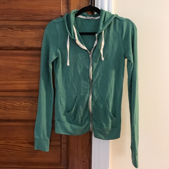 Abbot Main Venice beach green hoodie - Picture 1 of 2