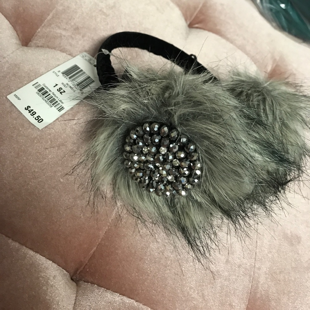 INC Sparkly Ear Muffs