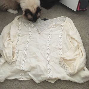 An adorable light weight long sleeve shirt