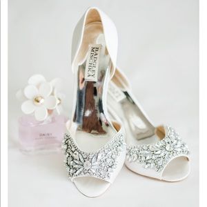 Badgley Mischka Candance Embellished Evening Shoe