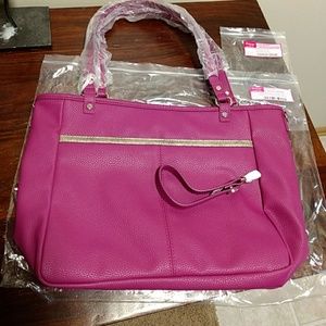 Thirty-one townsfair reversible tote& extra strap
