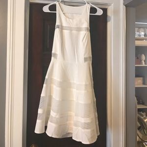 Lulu's medium ivory skater dress