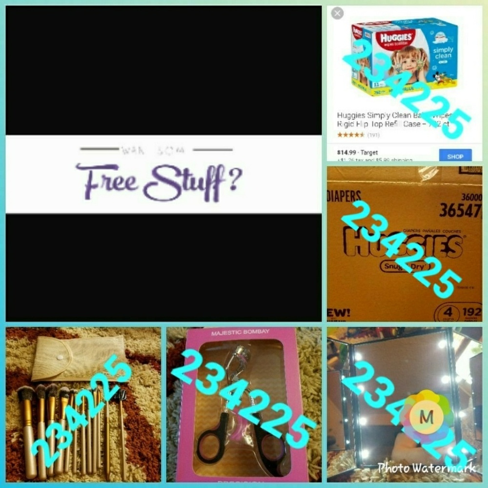 Look at all my FREE items!