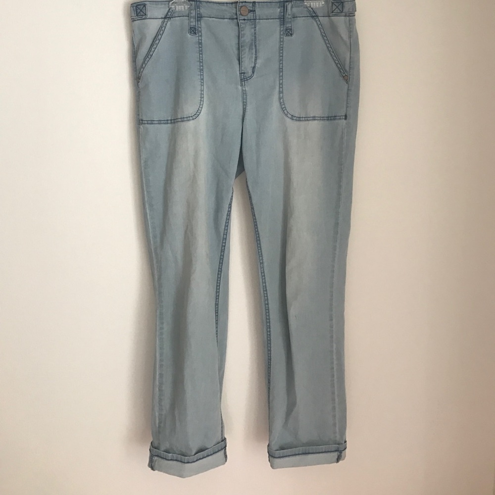 Light blue jeans