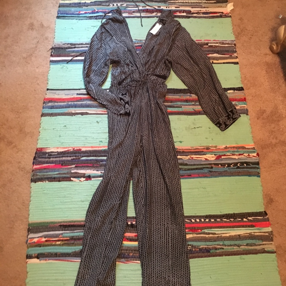 Anthro boho jumpsuit NWT!!