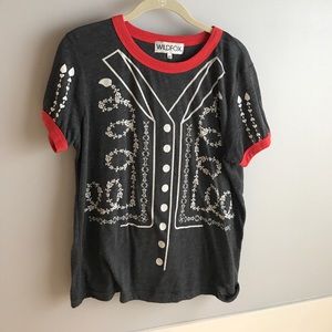 Wildfox Matador Ringer Tee