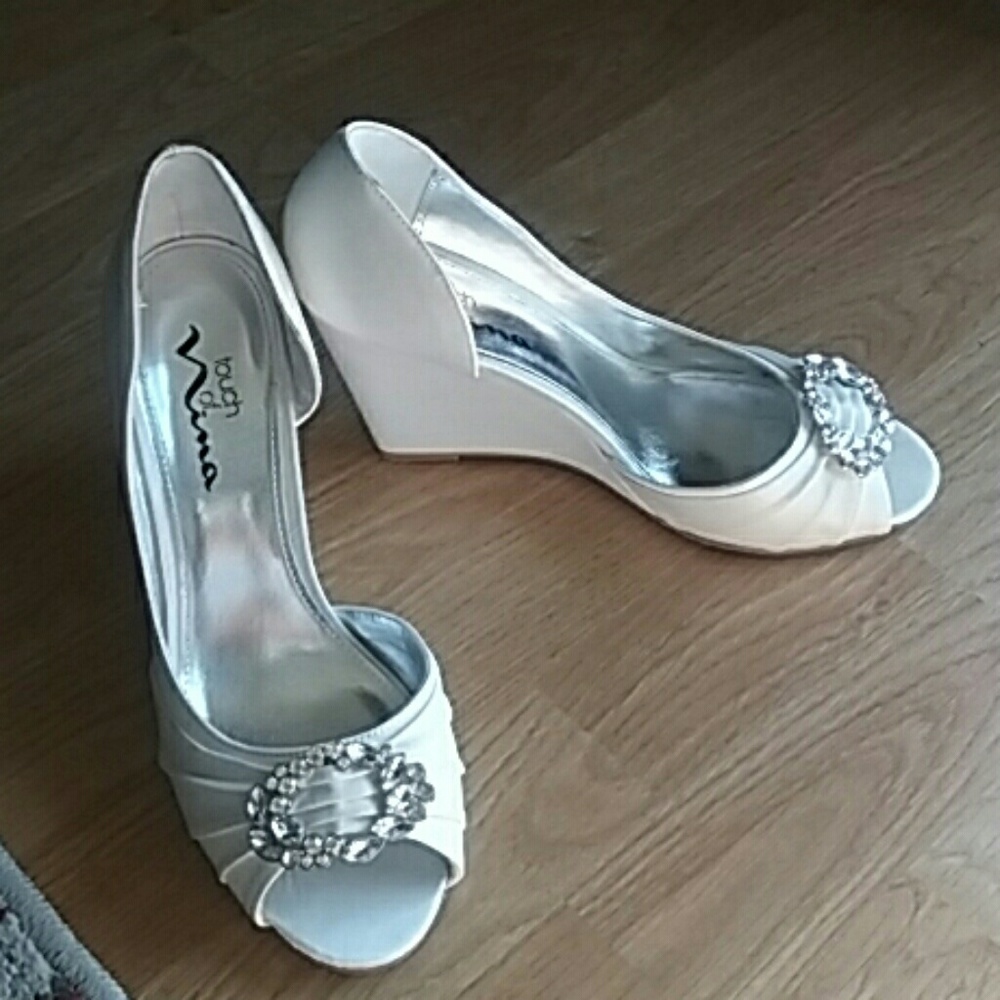 Touch of Nina Wedding Wedge Sandal