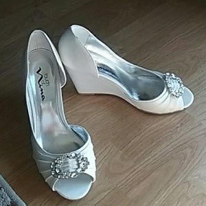 Touch of Nina Wedding Wedge Sandal