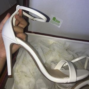 BRAND NEW White heels