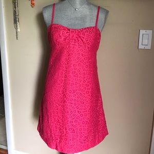 NWOT Lilly Pulitzer Karina Pink Lace Dress