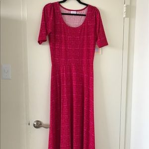 LueLa Roe Ana dress, full length maxi, never worn!