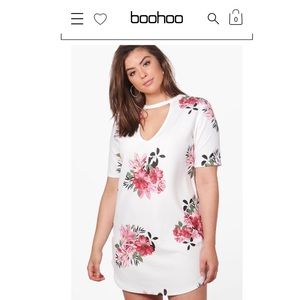 Floral print dress 💕