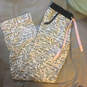 Victoria's Secret pajama pants size small long