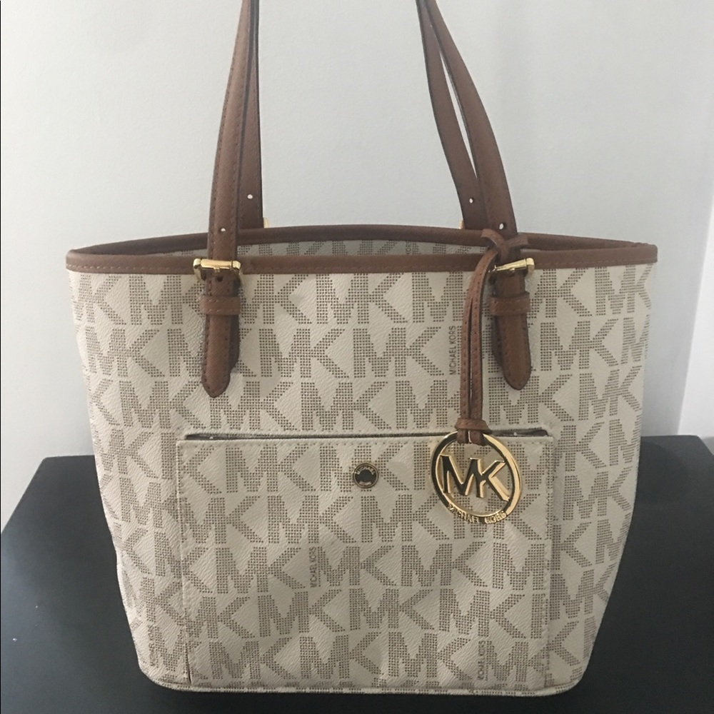 Michael Kors Leather Travel Tote