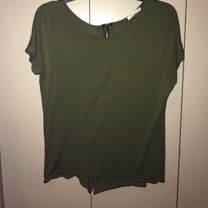 Charlotte Russe Dark Green Top