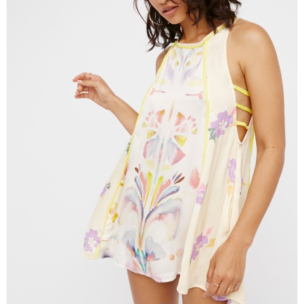 NWOT FREE PEOPLE IVORY DREAM FREE DRESS - Picture 1 of 8
