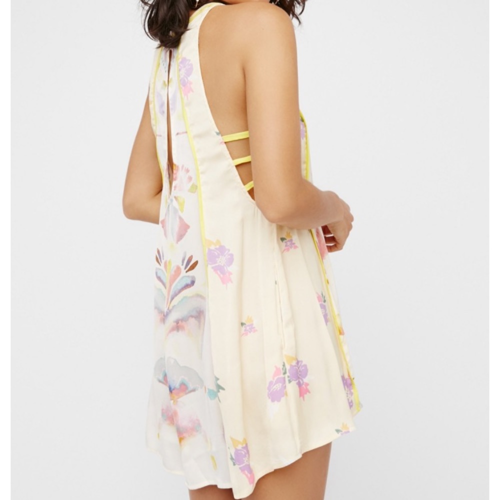 NWOT FREE PEOPLE IVORY DREAM FREE DRESS - Picture 2 of 8