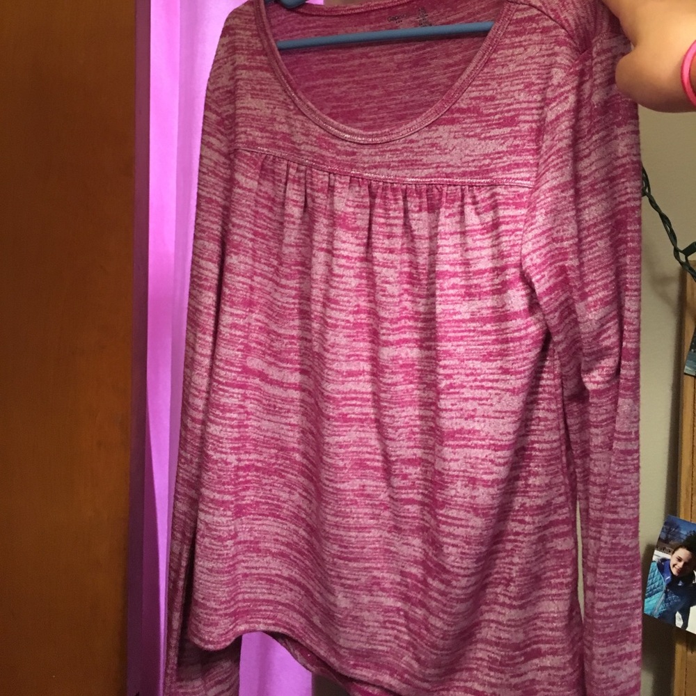 Purple shirt