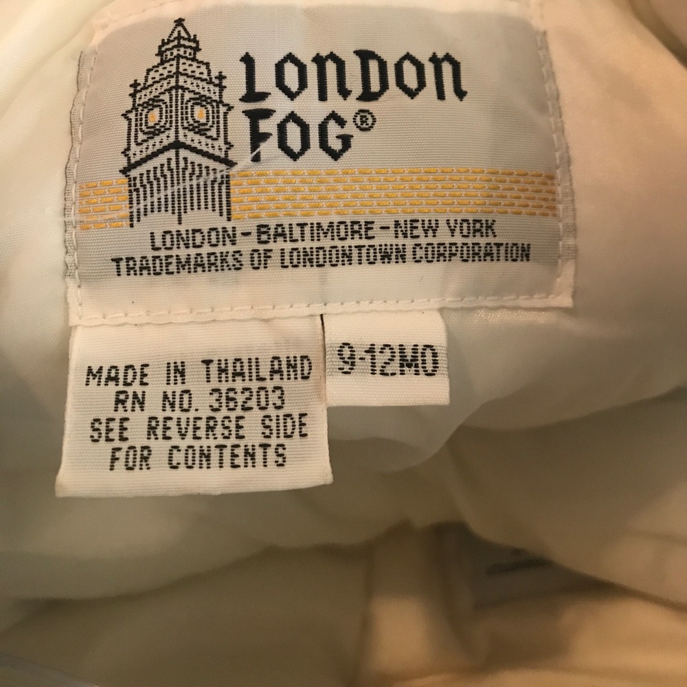 Adorable LONDON FOG snow suit - Picture 3 of 4