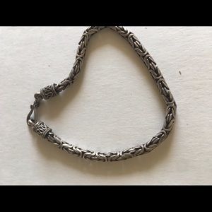 Sterling silver bracelet