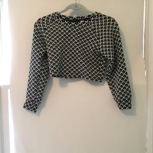 American Apparel cropped shirt✨