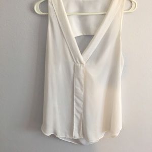 Banana Republic White Blouse