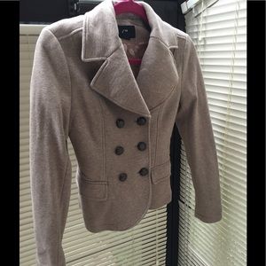 Heathered brown blazer size 6