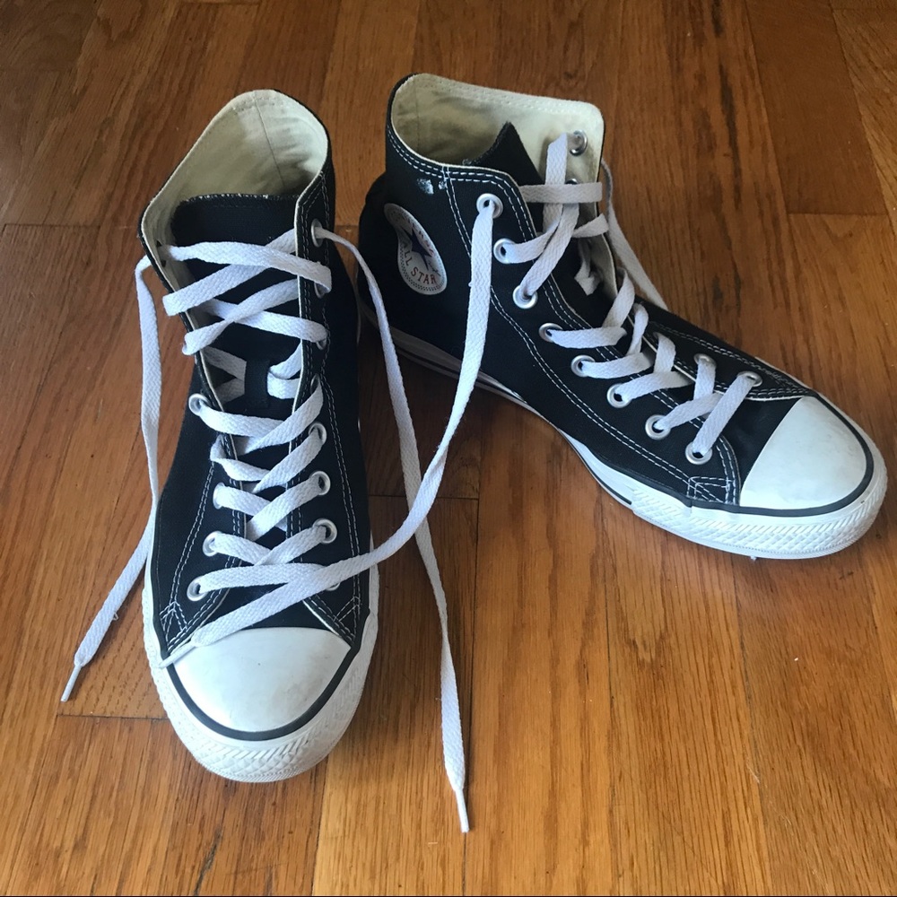 Black High Top Chuck Taylor Converse