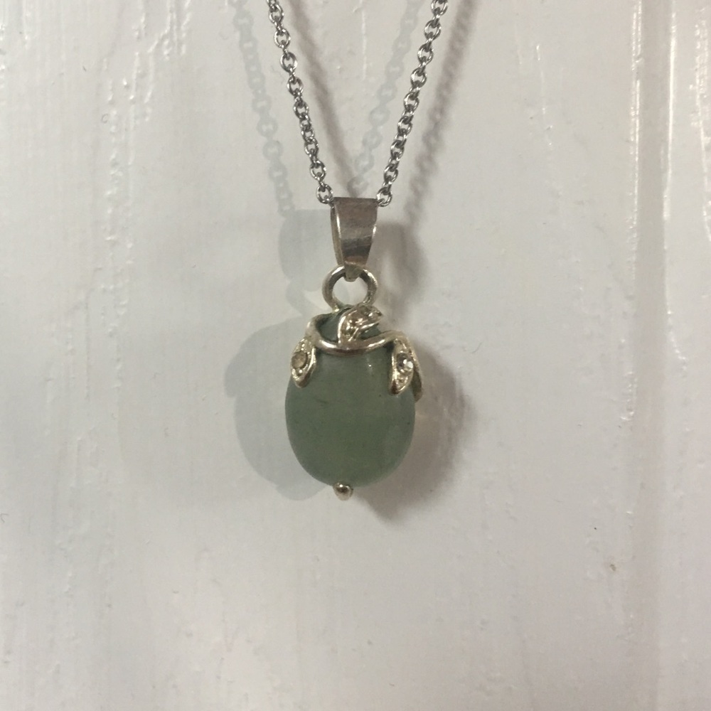 green pendant