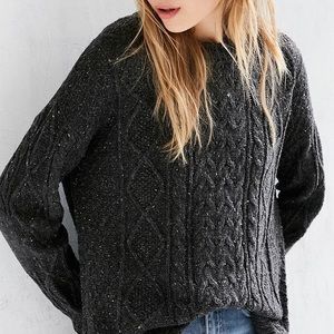 UO BDG High/Low Crew Neck Sweater