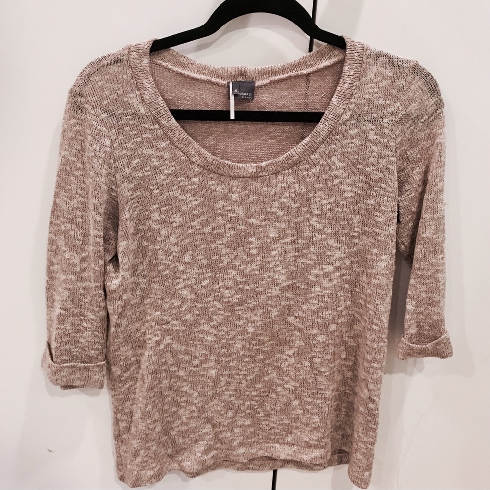 Urban Outfitters three-quarter sleeve sweater