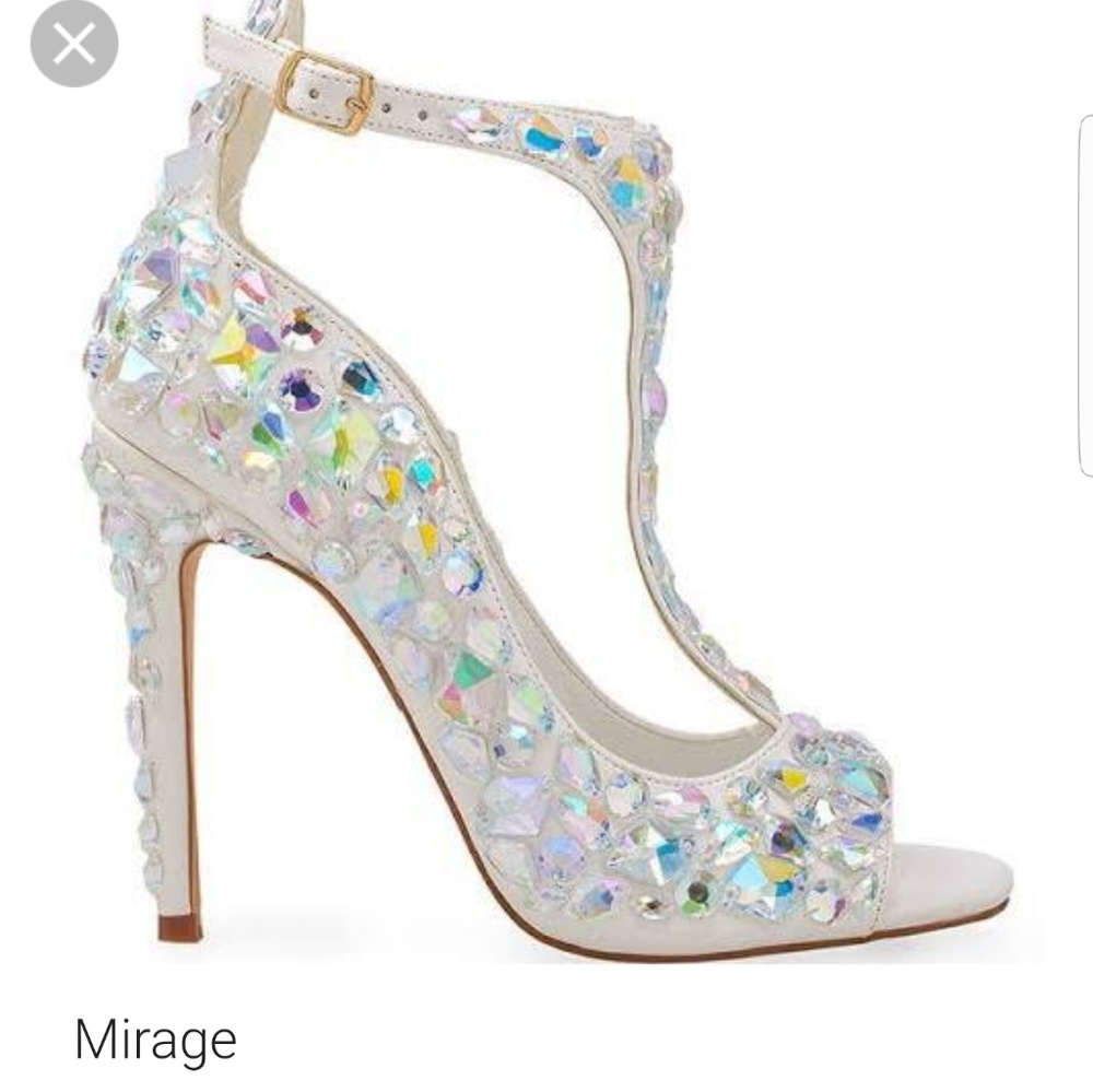 Jeweled heels by Priviledged