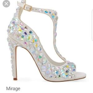 Jeweled heels by Priviledged
