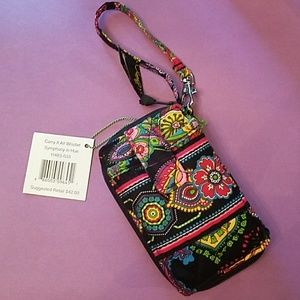 NWT Vera Bradley wristlet Symphony in Hue