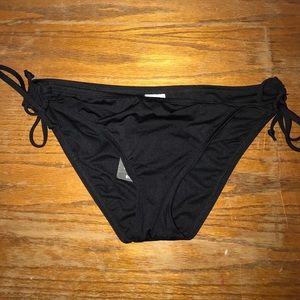 Black bathing suit bottoms