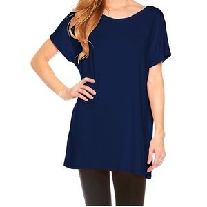 Size small loose fit kimono sleeve tunic NWT