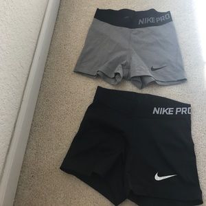 Bundle of Nike Pro Shorts