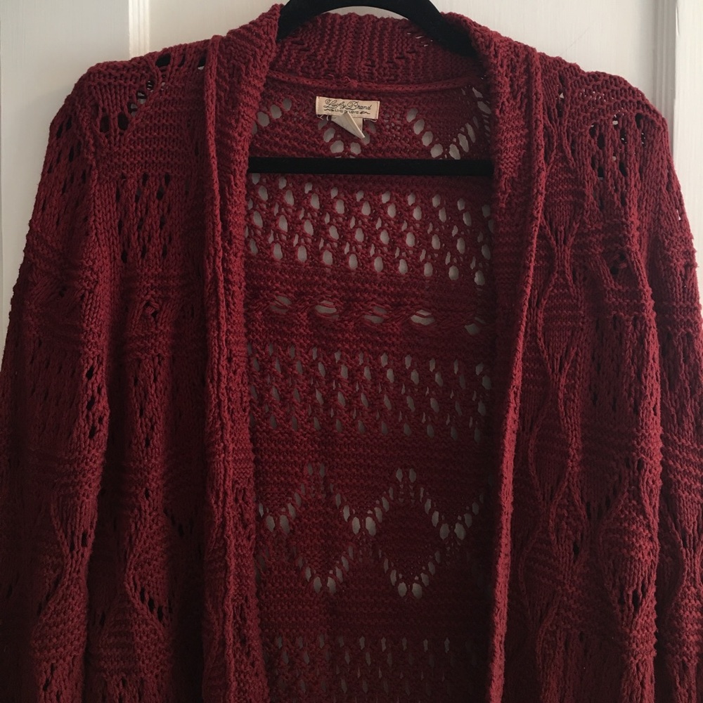Lucky Brand wrap sweater