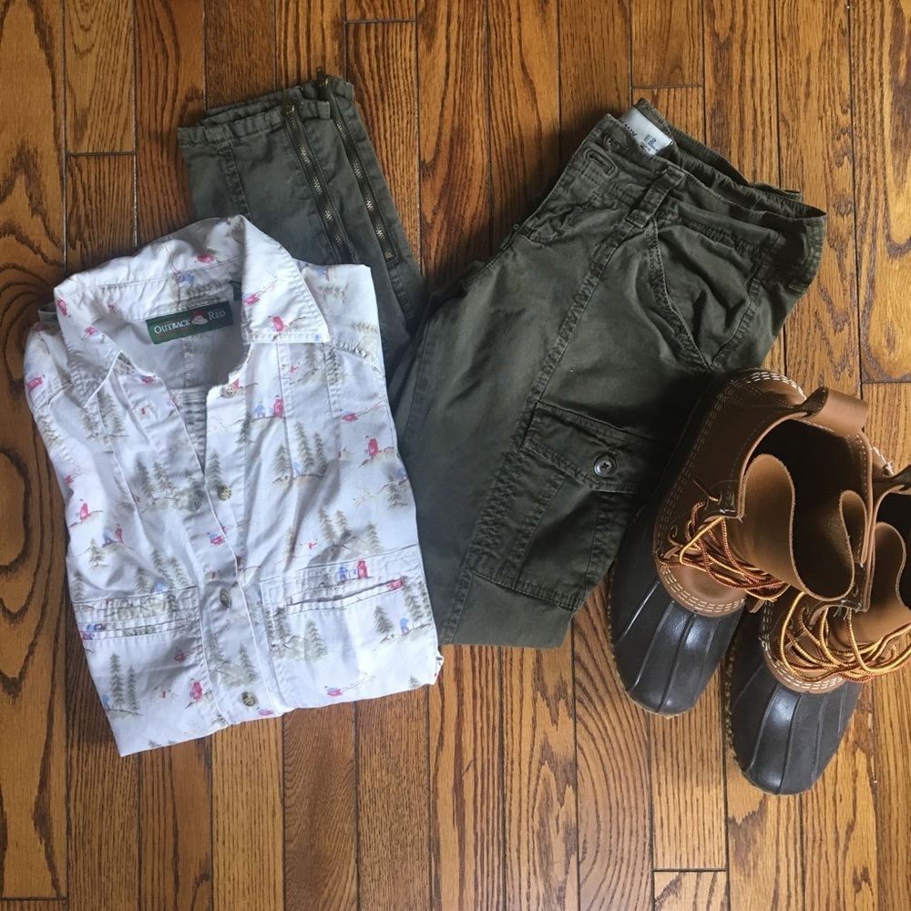 Outback Red camping blouse top