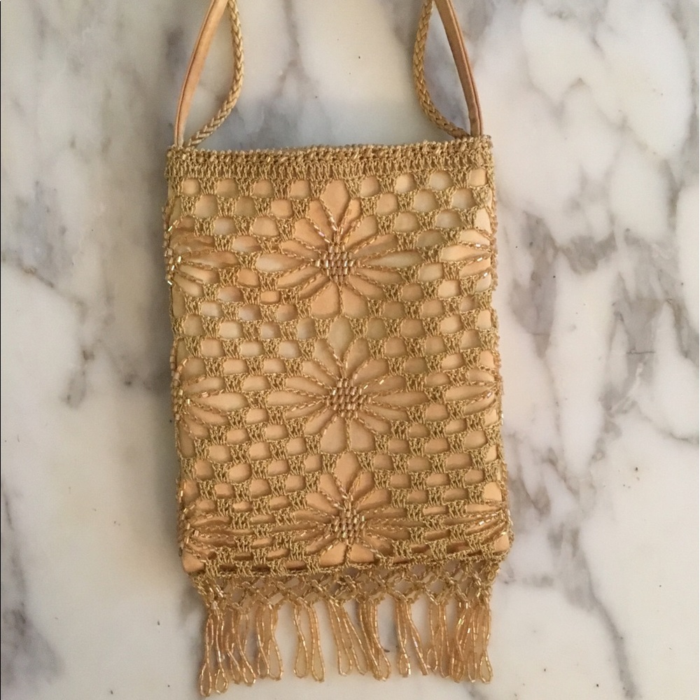 SALE! Beaded crochet bag✨