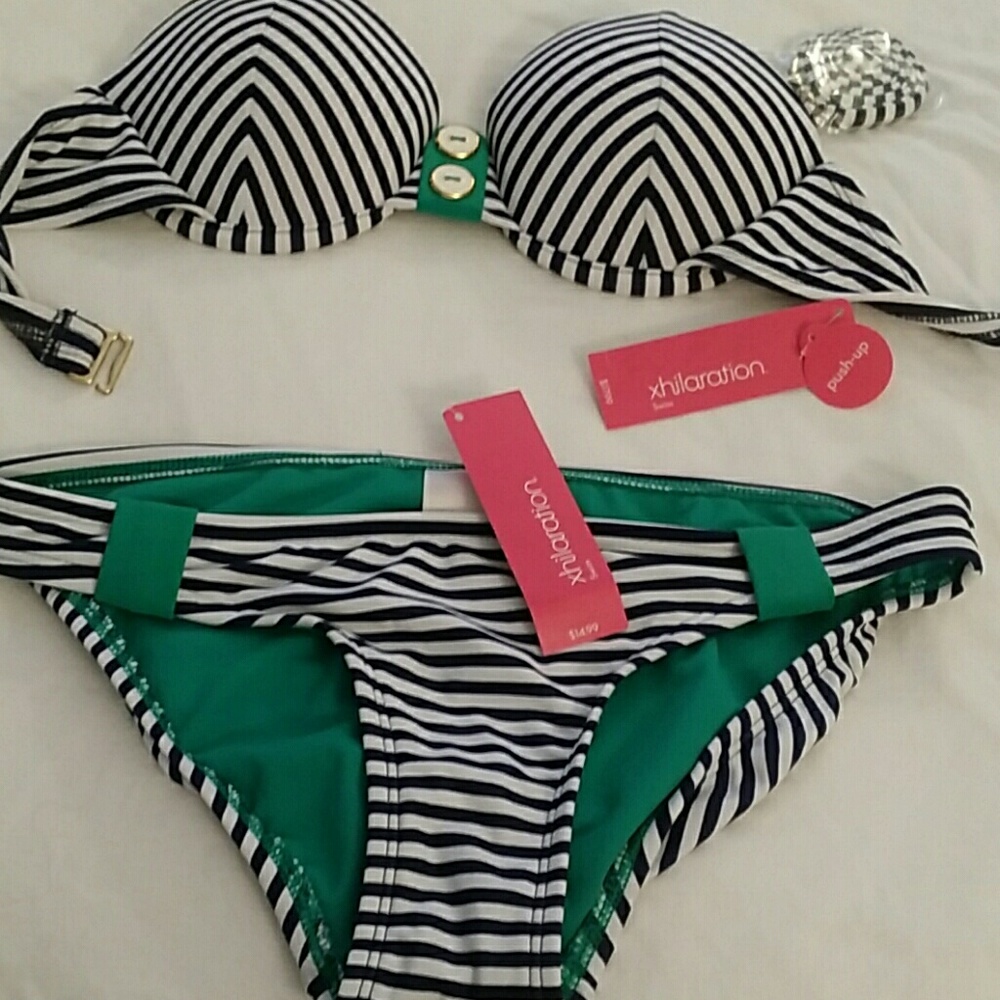 2 piece swim suit nautical  by xhileration target