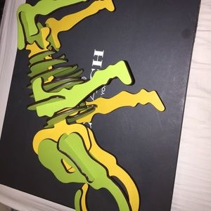 Rare Coach Leather Dinosaur Puzzle