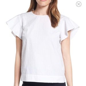 Draper James Swiss Dot Top