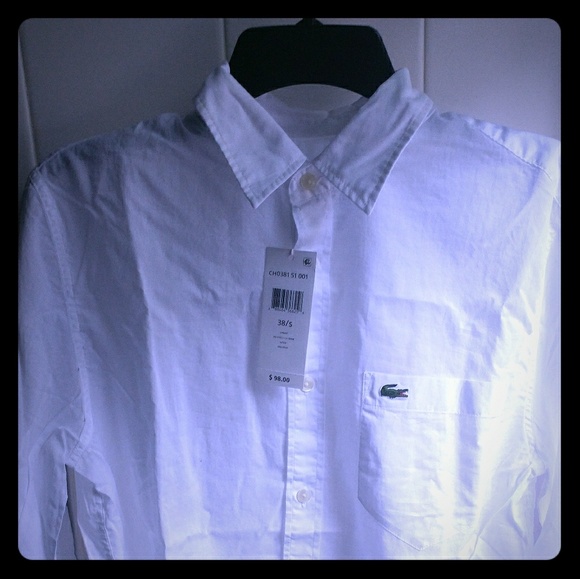 Lacoste White Dress shirt